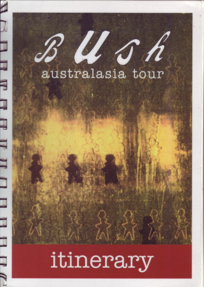 Australasia Tour Itinerary Book