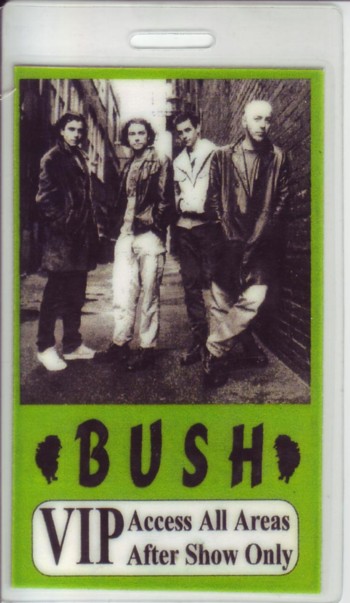 Black Dog Tour 1995 V.I.P After Show Only