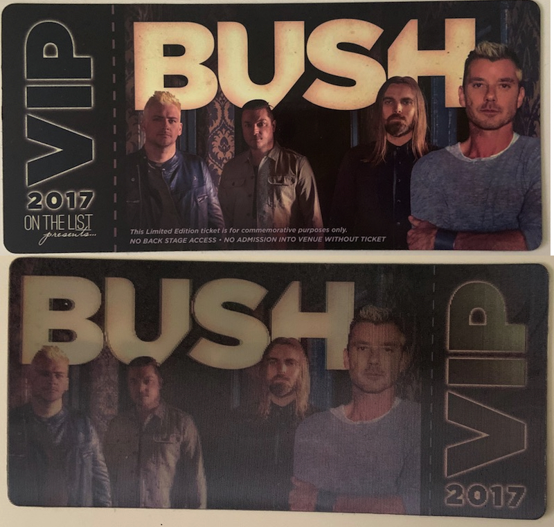 Commemorative Hologram Ticket VIP 2017