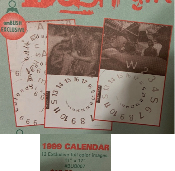 AmBush Calendar 1999