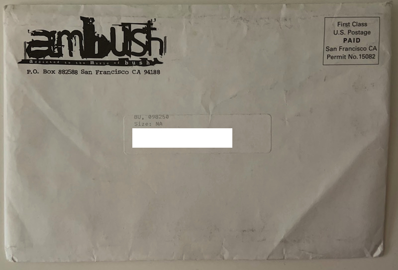 AmBush Envelope 1997