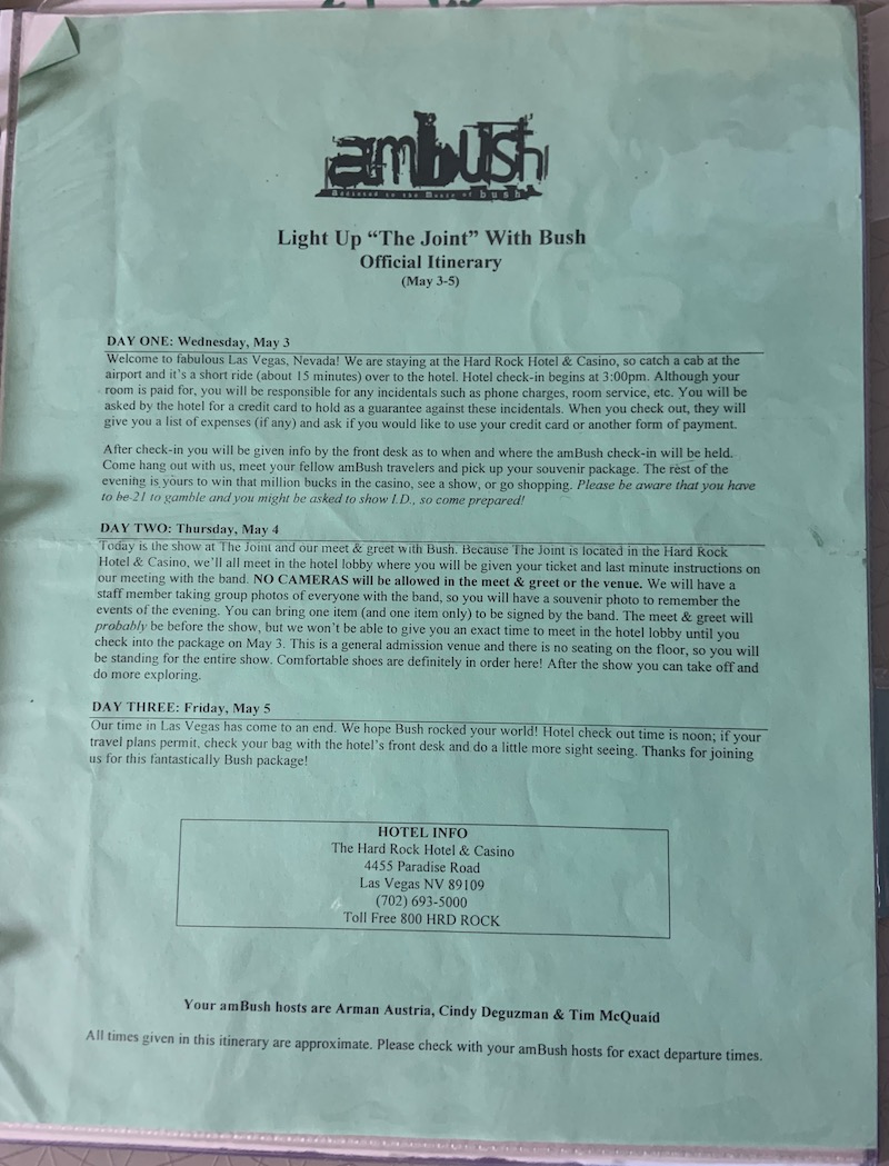 AmBush Letter 2000