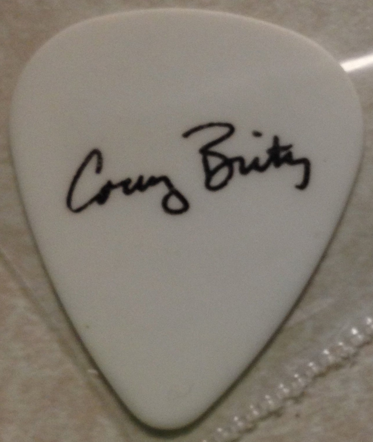 Bush Corey Britz Bass Pick