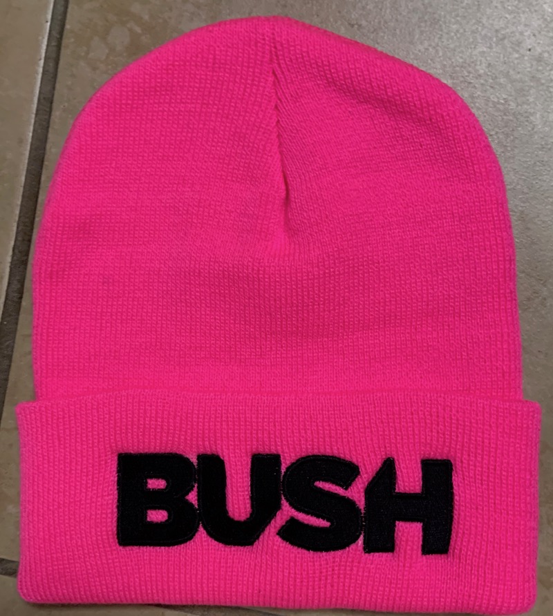 2023 Bush pink beanie