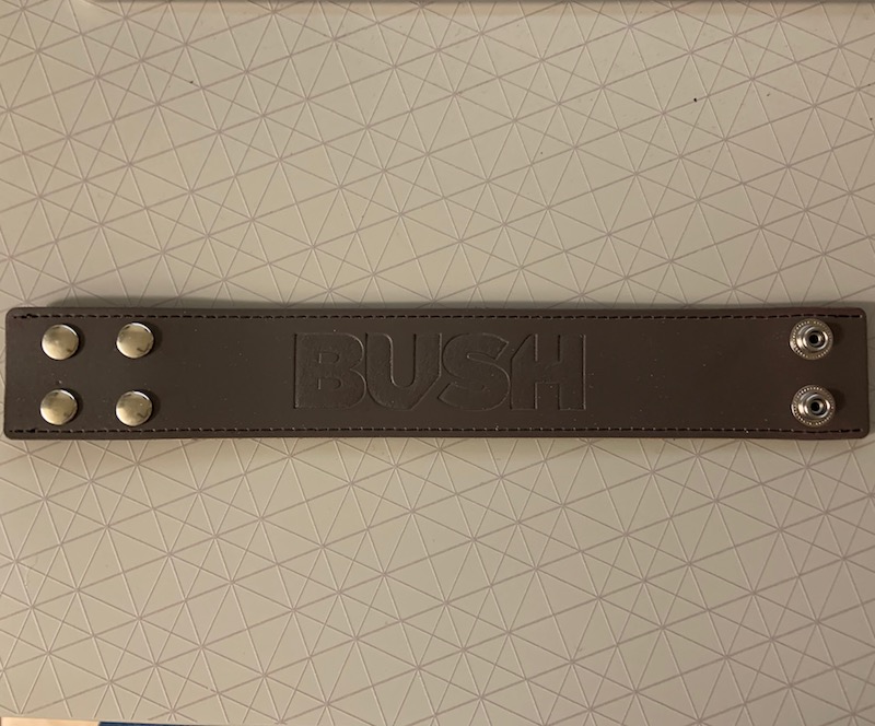Bush Logo 2015 Wristband VIP Brown