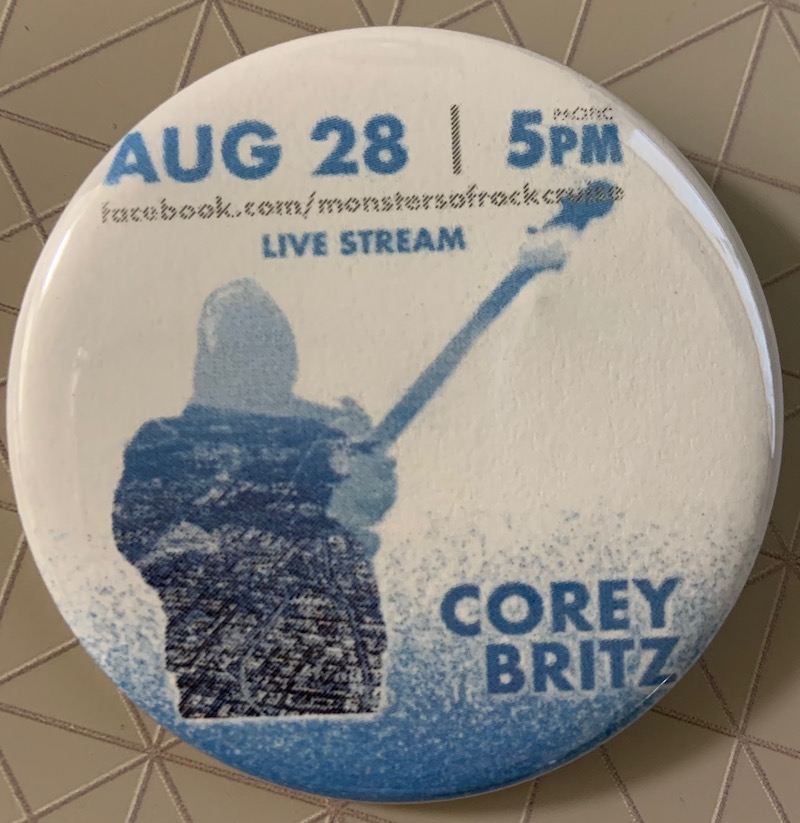 Corey Britz Button Monster of Rock Cruise