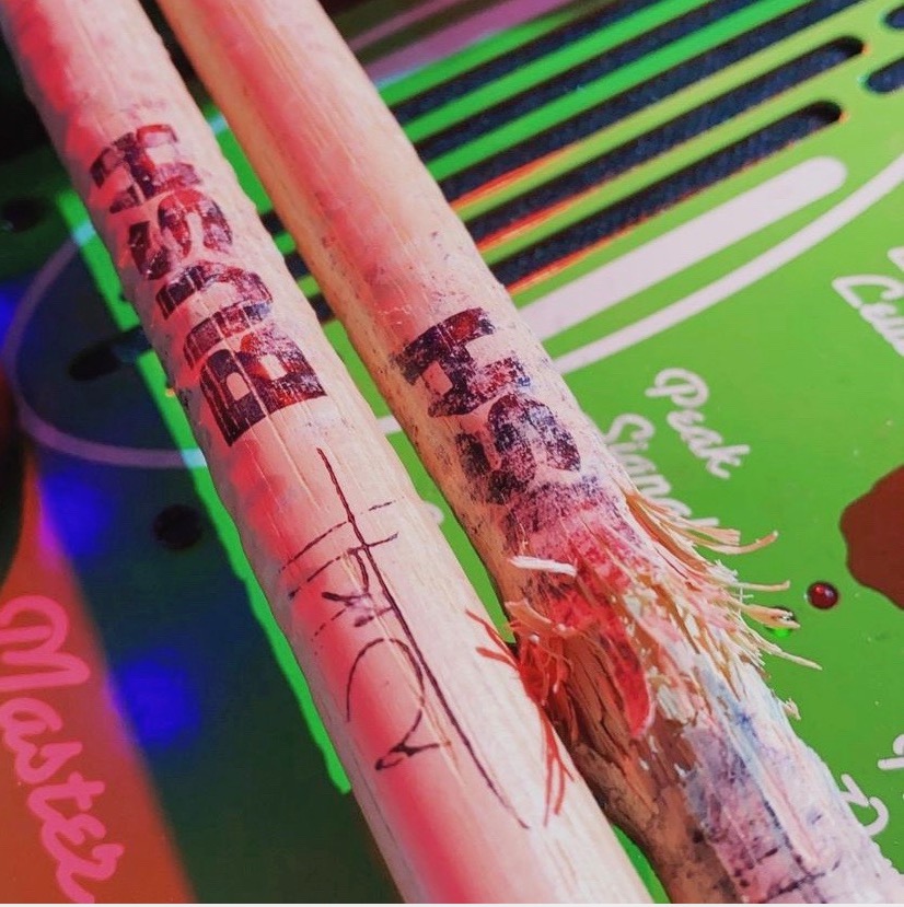 Official Nik Hughes Drumsticks by Vader