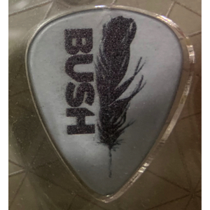 Bush 2016 guitar pick merch
