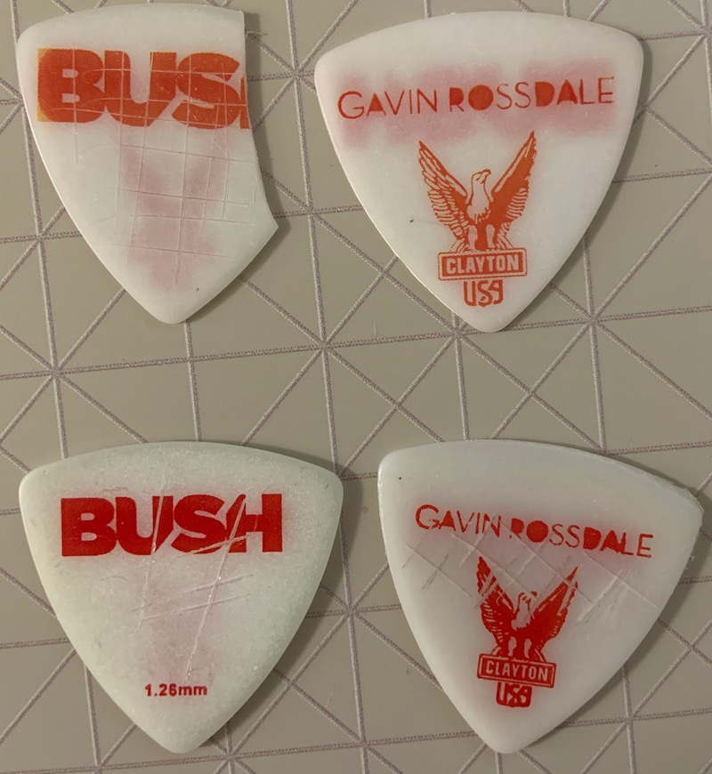 Bush Gavin Rossdale Guitar Pick