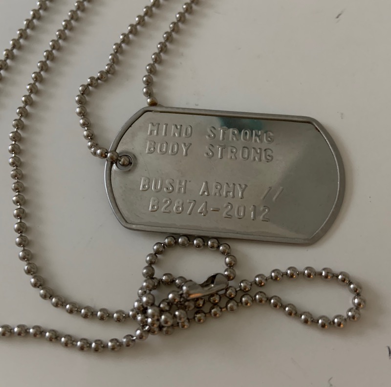 Mind strong tour necklace