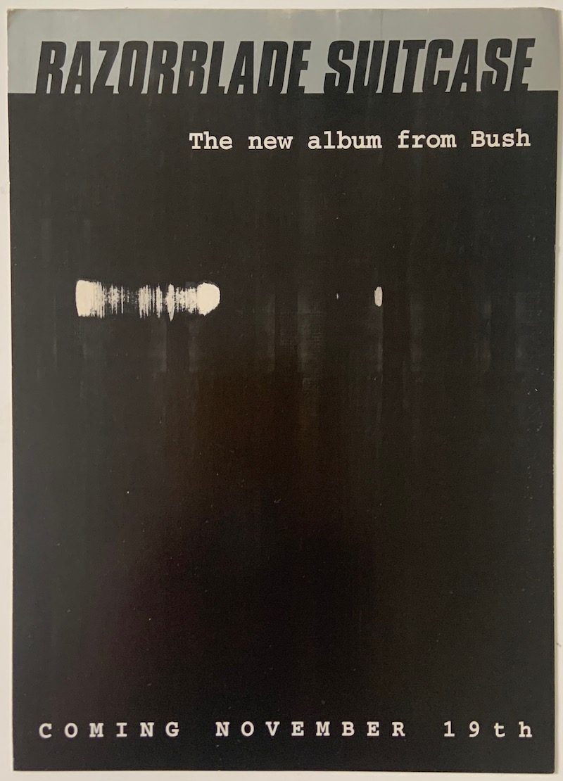 Razorblade Suitcase Postcard