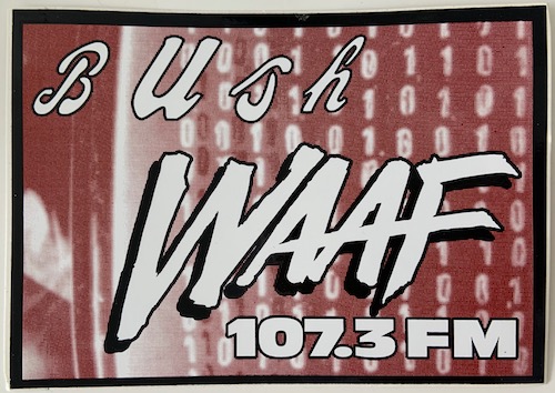 waaf Promo Sticker