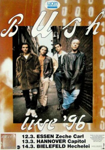 1996 German Tour CANCELLED shows