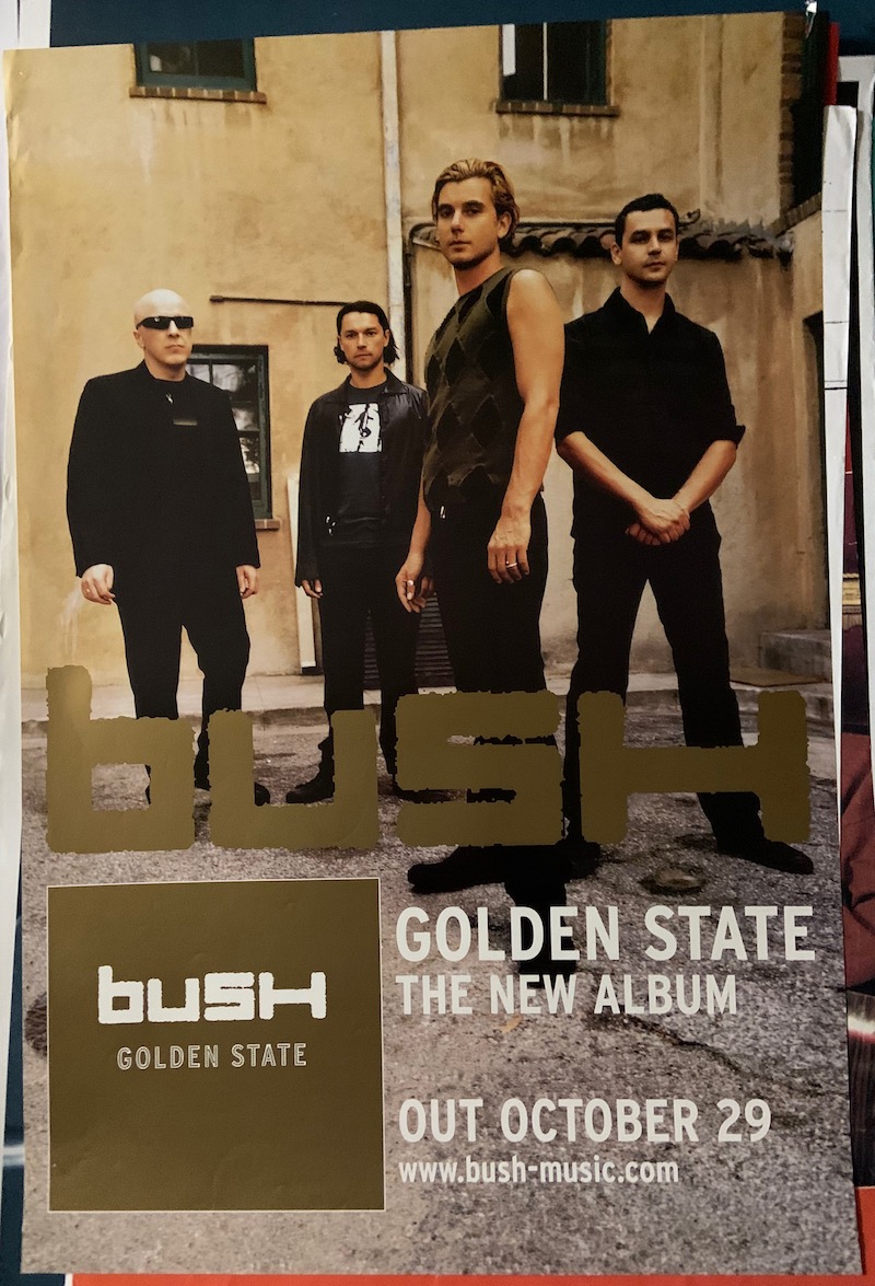 Golden State Release UK 20x30
