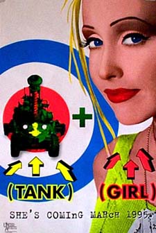 Limited Edition Tank Girl Movie Poster