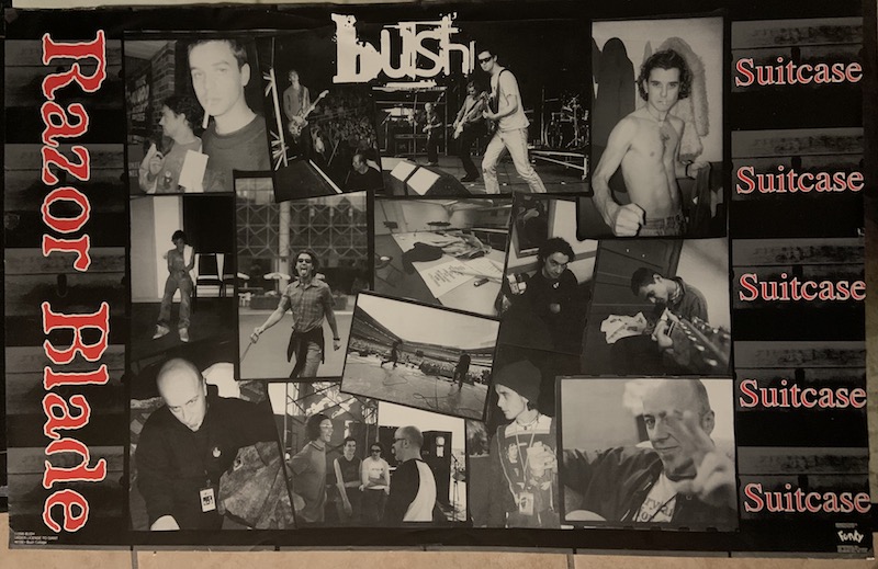 Razorblade Suitcase Collage 34.5x22