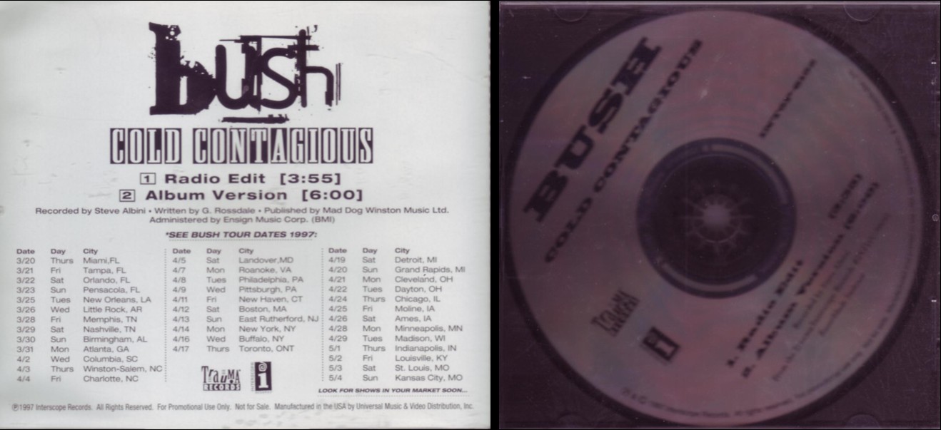 Cold Contagious Cd