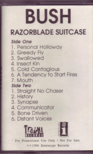 Razorblade Suitcase Cassette
