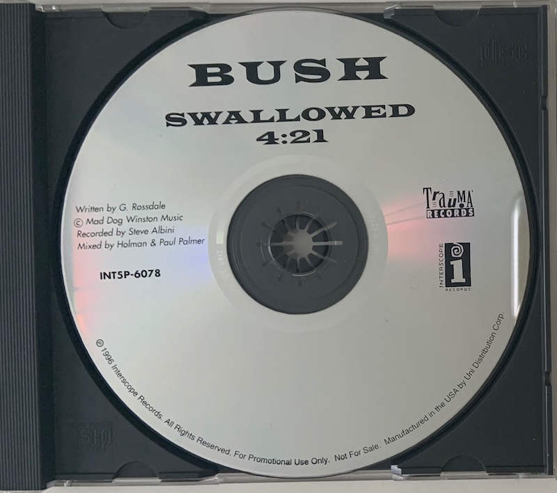 Swallowed Cd