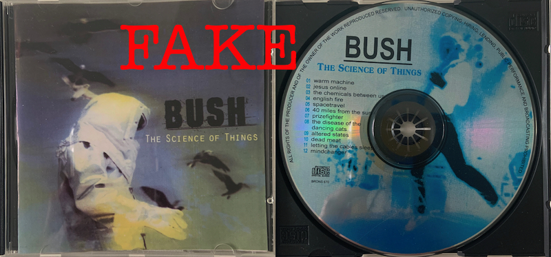 The Science of Things Cd