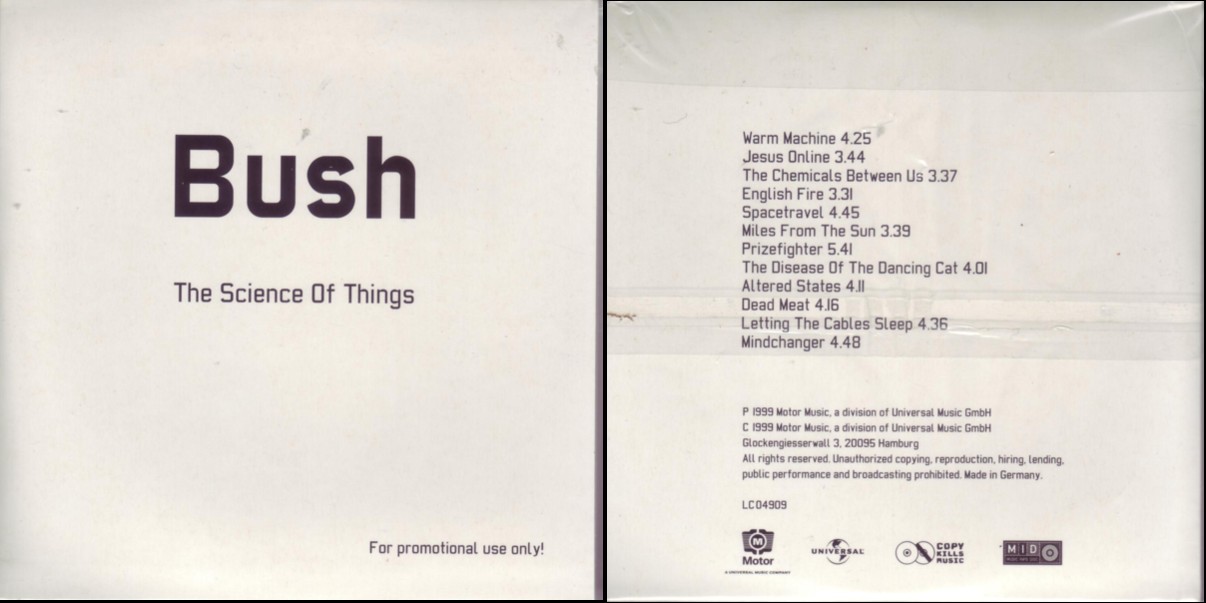 The Science of Things Cd