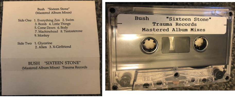 Sixteen Stone Cassette