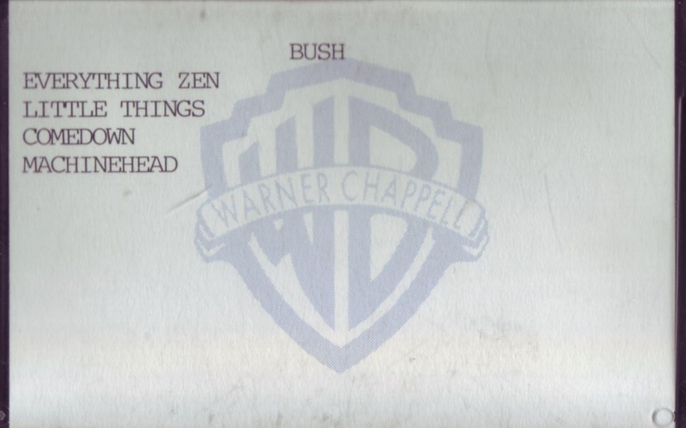 Warner Chappell Cassette