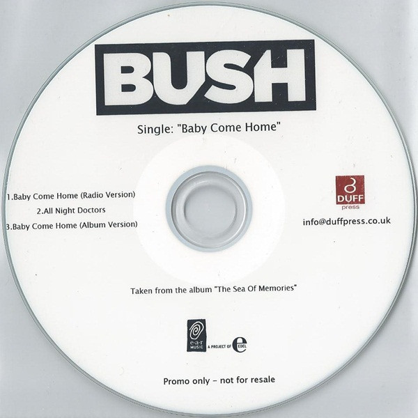Baby Come Home CD