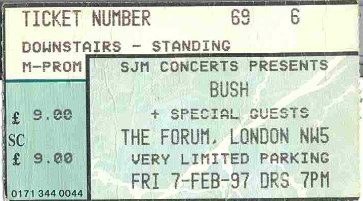 Ticket Stub