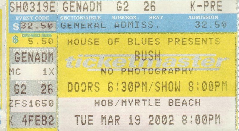 Ticket Stub