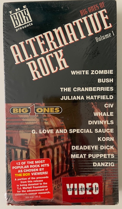 Big Ones of Alternative Rock VHS