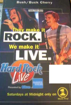 Bush & Buckcherry VH1's Hard Rock Live